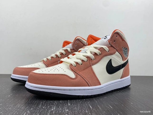 Cheap TBkick 1 SE Seasonal Jordan 3683 Suede Mid Orange DV1336- 1028
